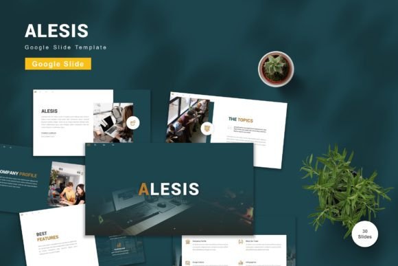 Alesis Google Slide Template for Presentations