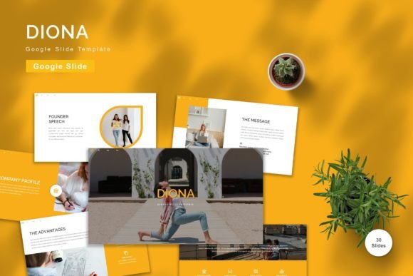 Diona - Google Slide Template for All Needs