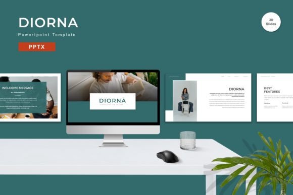 Diorna PowerPoint Template: Professional Design