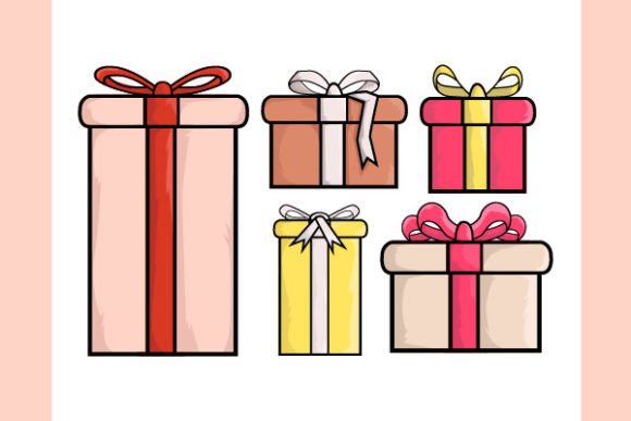 Elevating Digital Craftsmanship: The Strategic Value of 5 Gift Tbox Vectorart - B