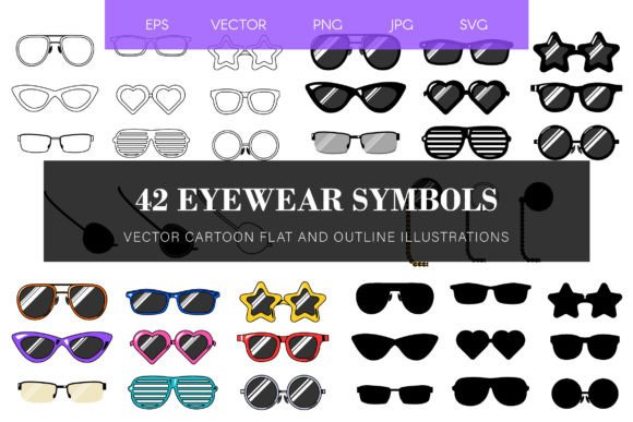 Eyeglasses Clipart Set: A Practical Review for Designers