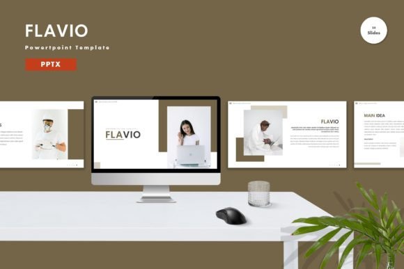 Flavio - Powerpoint Template for Professional Presentations