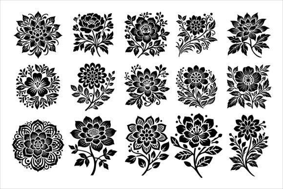 Laser Cut Pattern Stock Vectors for Design