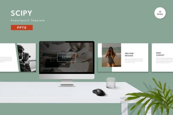 Scipy - Powerpoint Template for Professionals