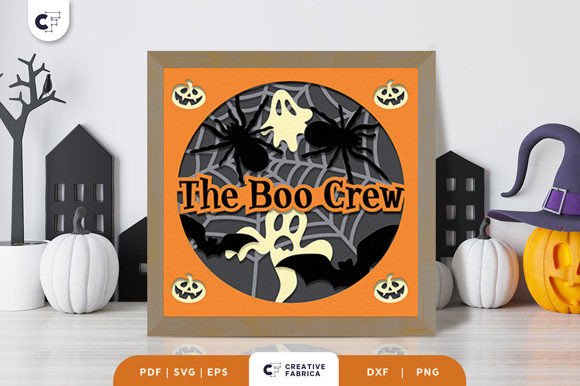 The Boo Crew Spider Web 3D SVG: A Guide to Creating Spooky Shadow Box Art