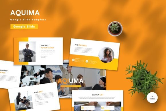 Transform Your Presentations with Aqiuma - Google Slide Template