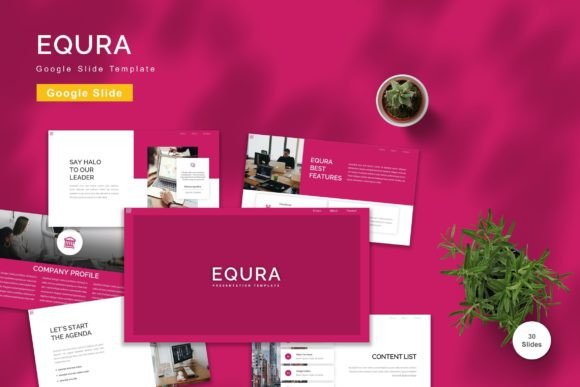Transforming Professional Presentations with the Equra Google Slide Template