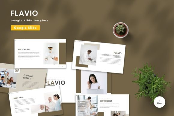 Transforming Professional Storytelling with Flavio - Google Slide Template