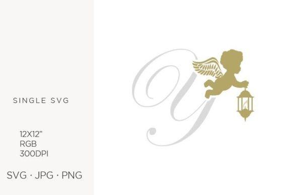 Unlocking Creative Potential with the Golden Baby Angel with Lantern Design